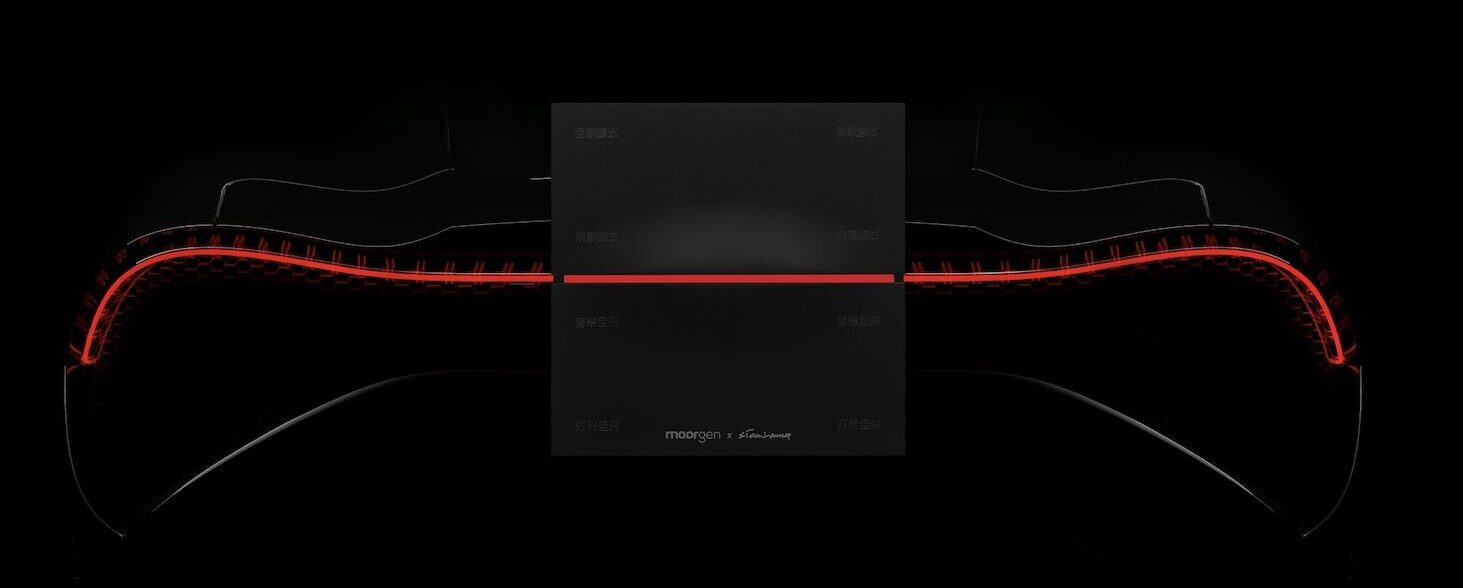Supercar smart panel designed by Steve Leung for Moorgen